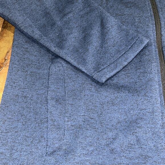 Swiss Tech Men's Softshell Jacket blue fleece lined full zip Size Large - Picture 4 of 7